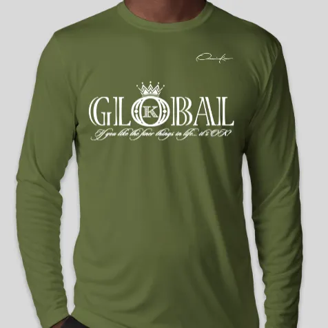 Global Brand Long Sleeve T-Shirt