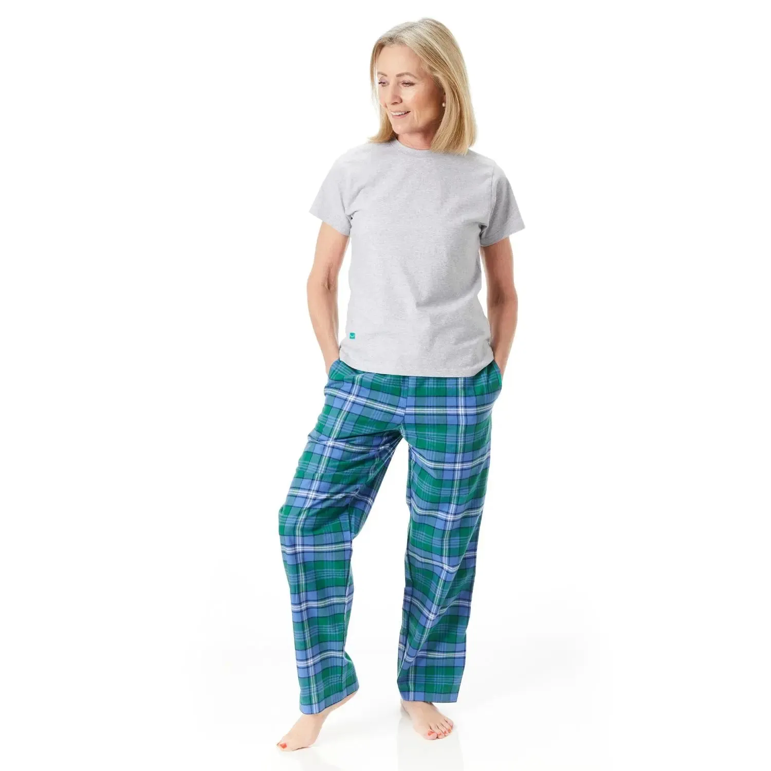 Green Sea Turtle Men's Cotton Pyjama Trouser