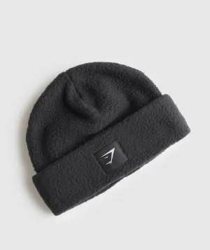 Gymshark Fleece Beanie - Black