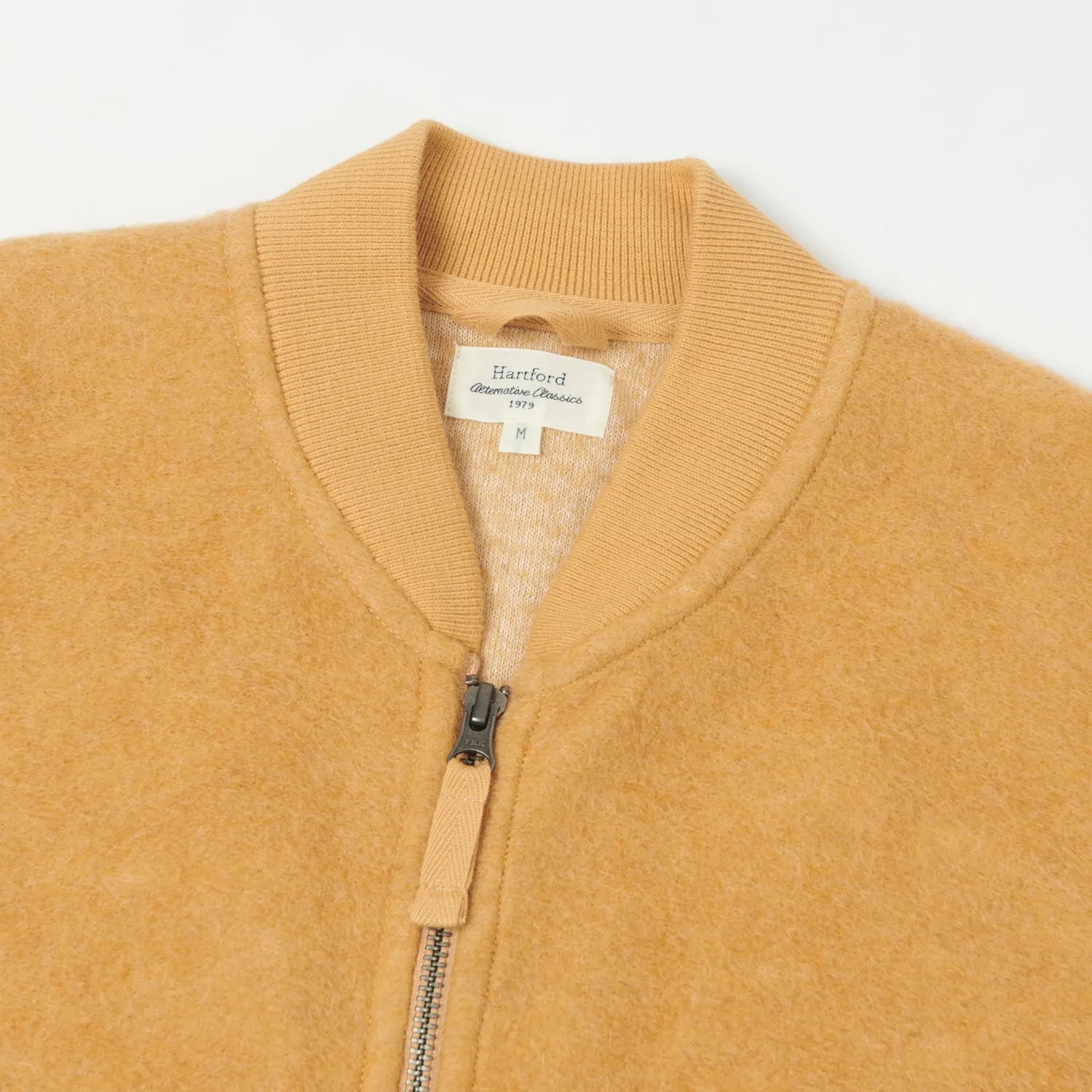 Hartford Knitted Wool Vest - Mustard