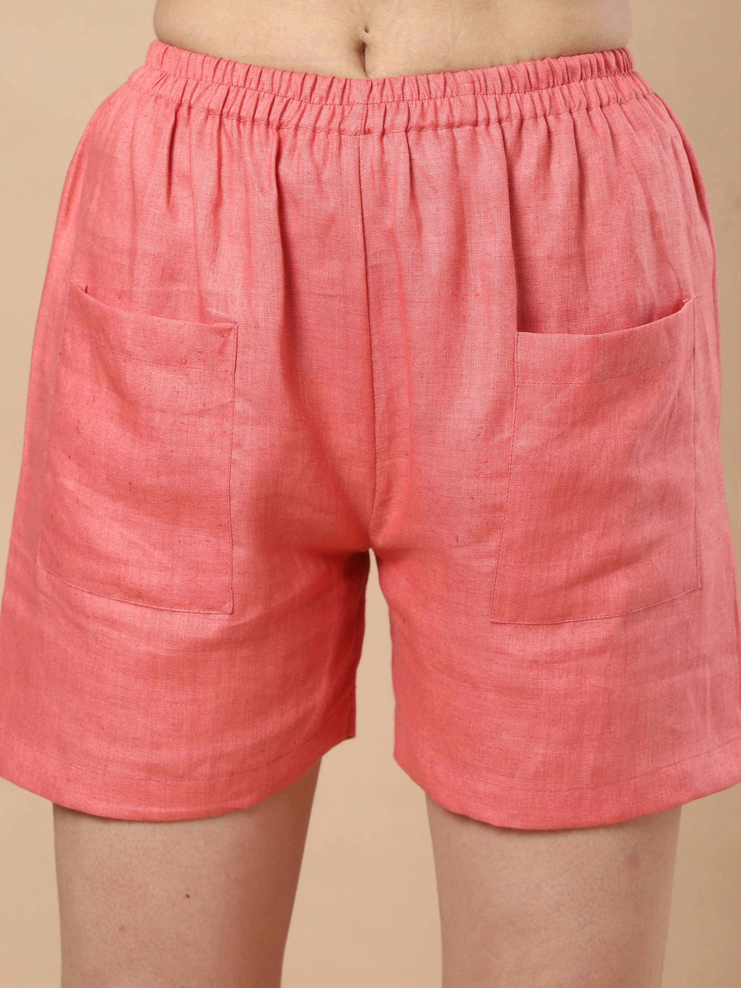 Hemp Shorts with Pockets