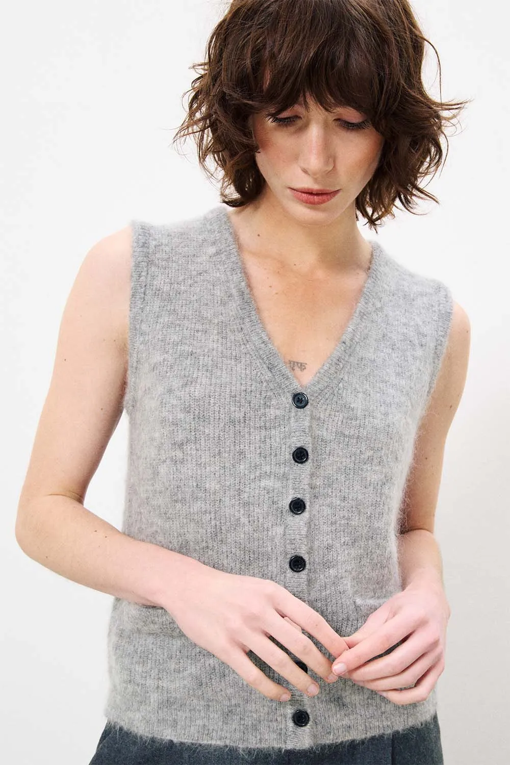 HIGH WINTER KNITTED VEST