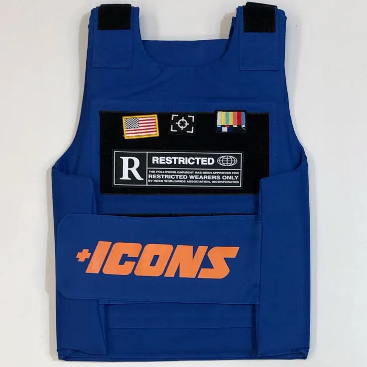 Hudson- restricted vest (blue)