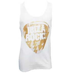 Ibiza Rocks Gold Plectrum Men's Vest