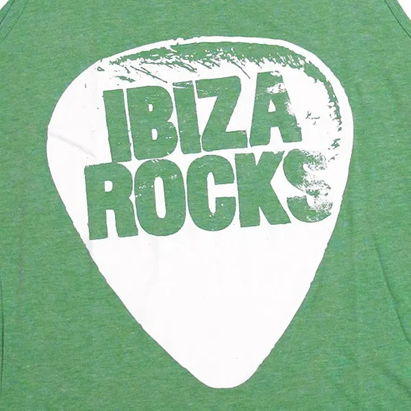 Ibiza Rocks Logo Heather Men's Tank