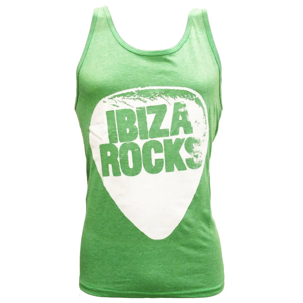 Ibiza Rocks Logo Heather Men's Tank