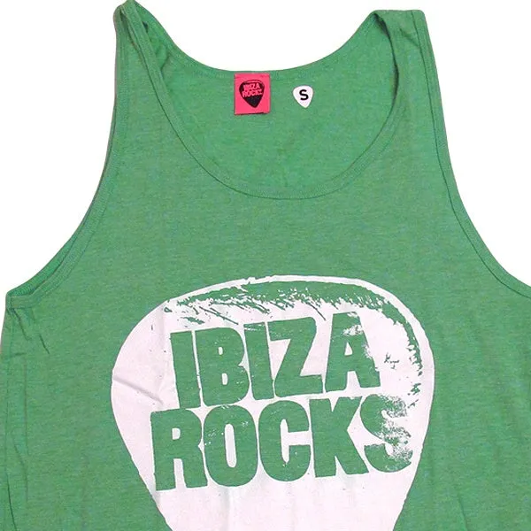 Ibiza Rocks Logo Heather Men's Tank