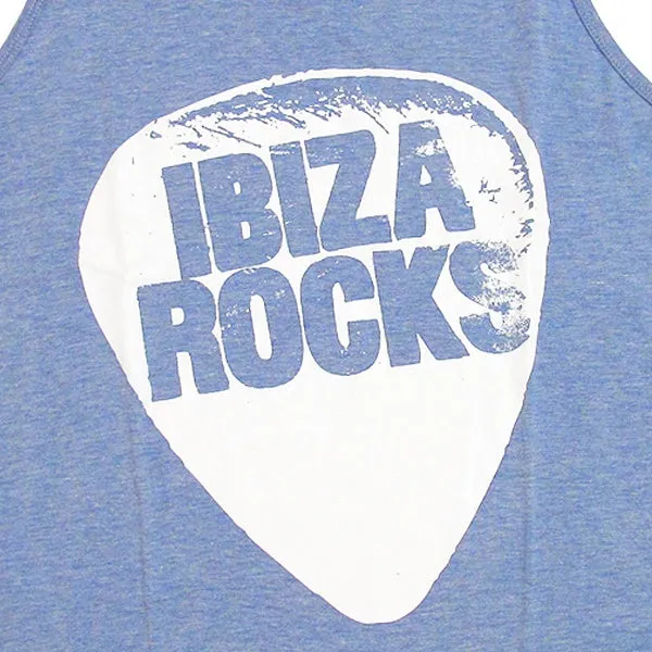 Ibiza Rocks Logo Heather Men's Tank