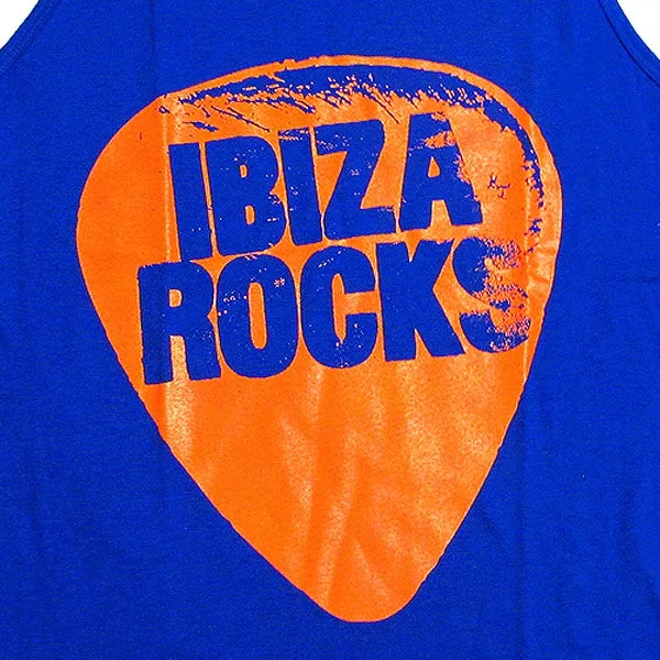 Ibiza Rocks Orange Logo Men's Tank