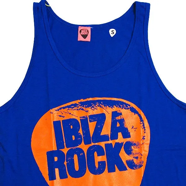 Ibiza Rocks Orange Logo Men's Tank