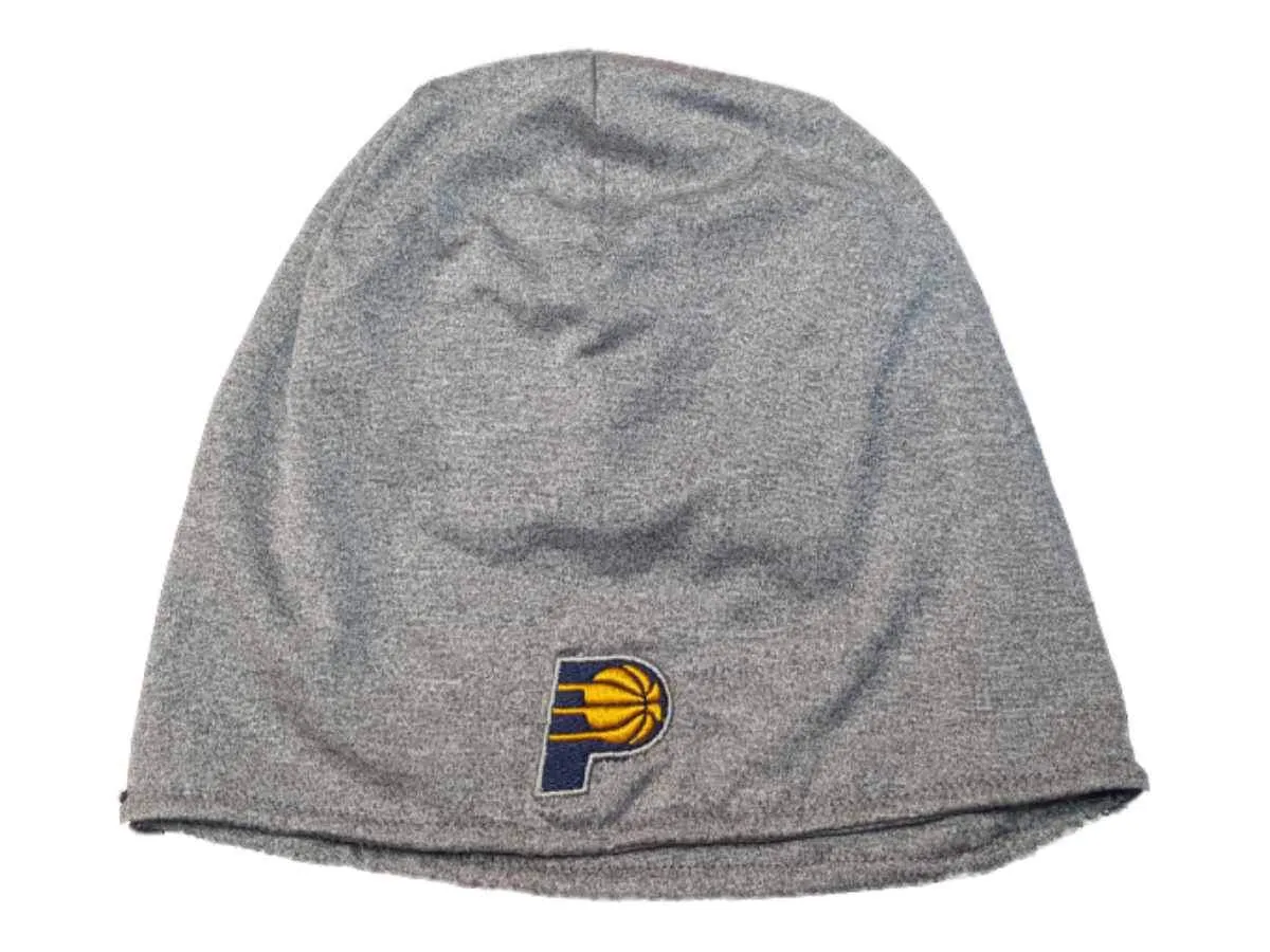 Indiana Pacers Gray Lightweight Polyester Performance Skull Beanie Hat Cap