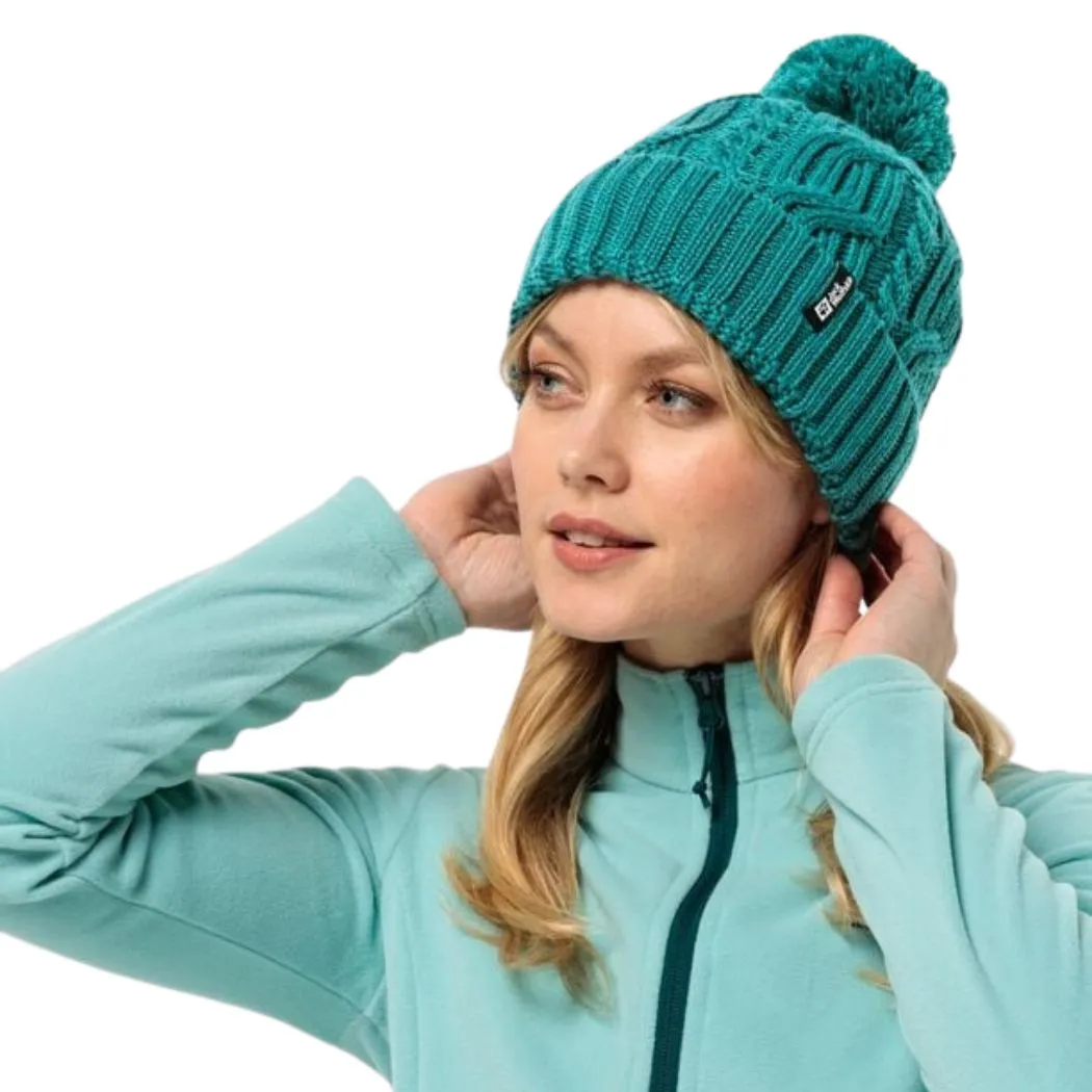 jack wolfskin Unisex Pompom Beanie