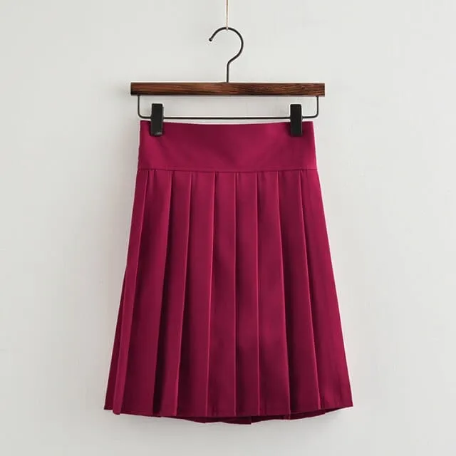 Japanese Harajuku Style Pleated Skirt