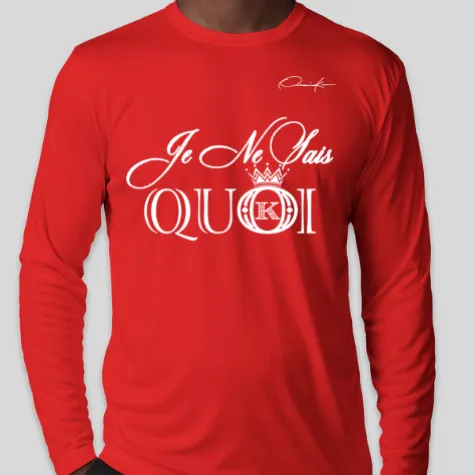 Je Ne Sais Quoi Fashion Long Sleeve T-Shirt