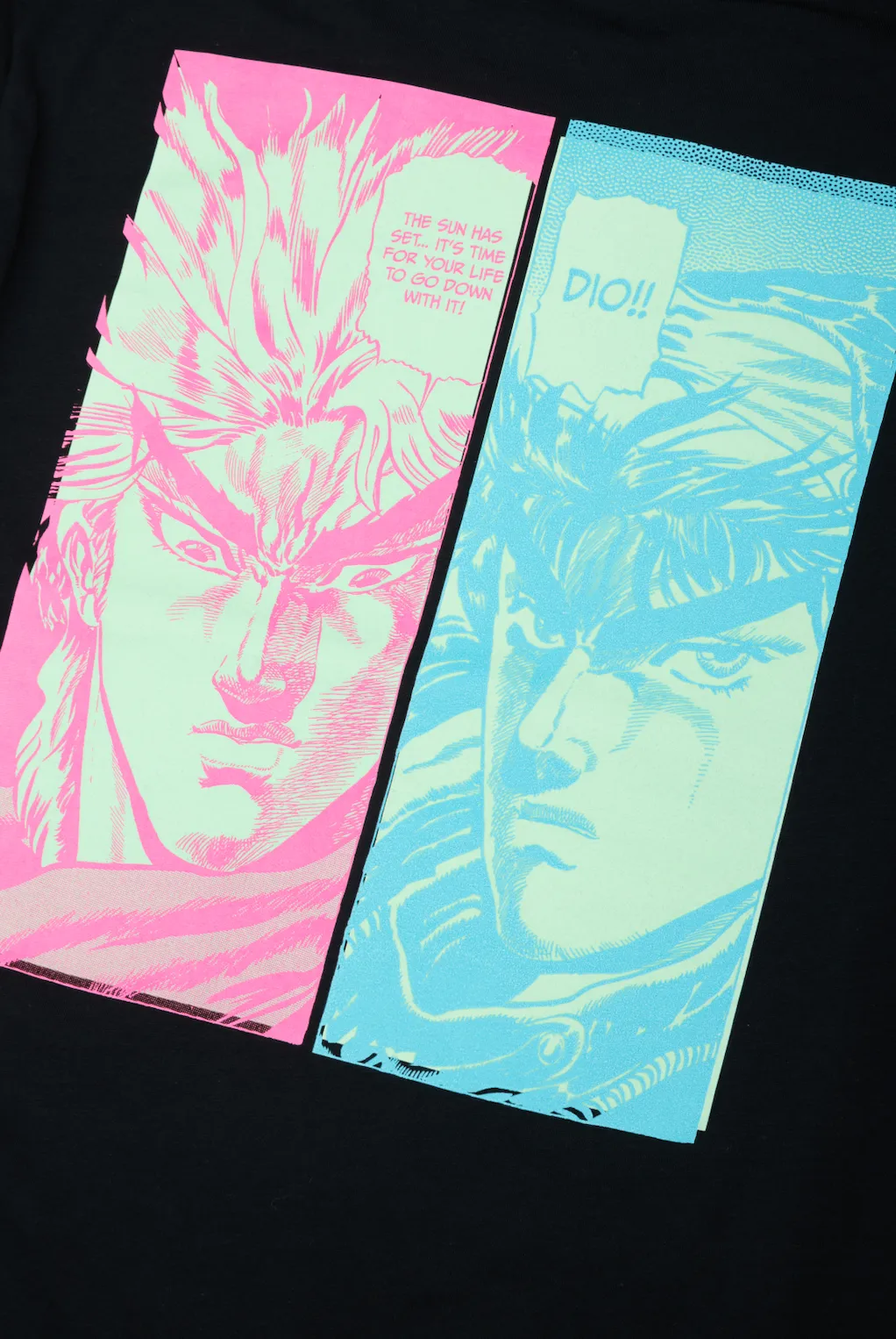 JoJo's Bizarre Adventure Stardust Crusaders Long Sleeve Tee - Navy