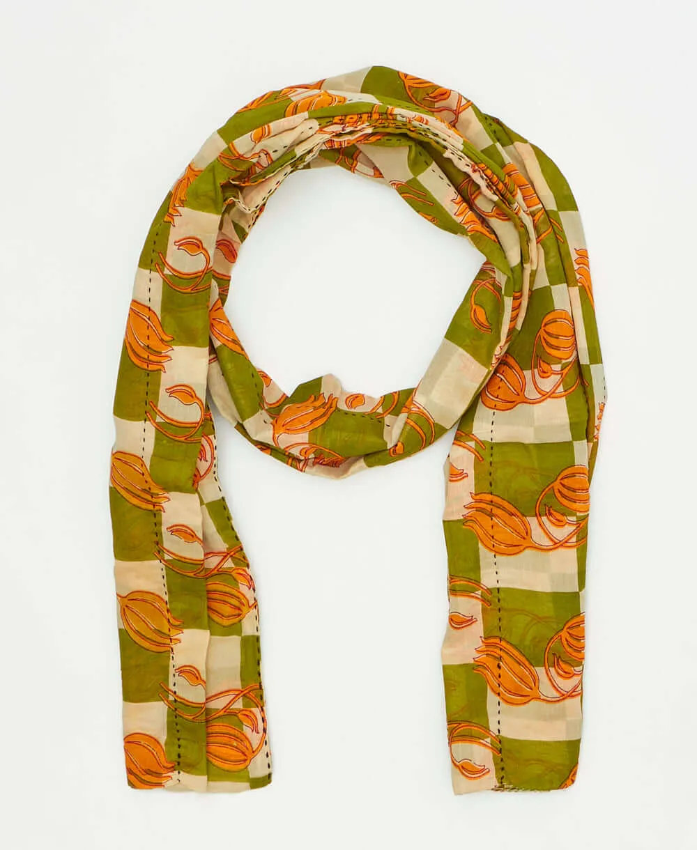 Kantha Long Scarf - No. 240114