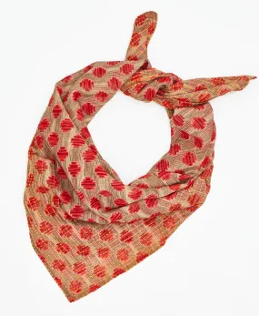 Kantha Square Scarf - No. 230808