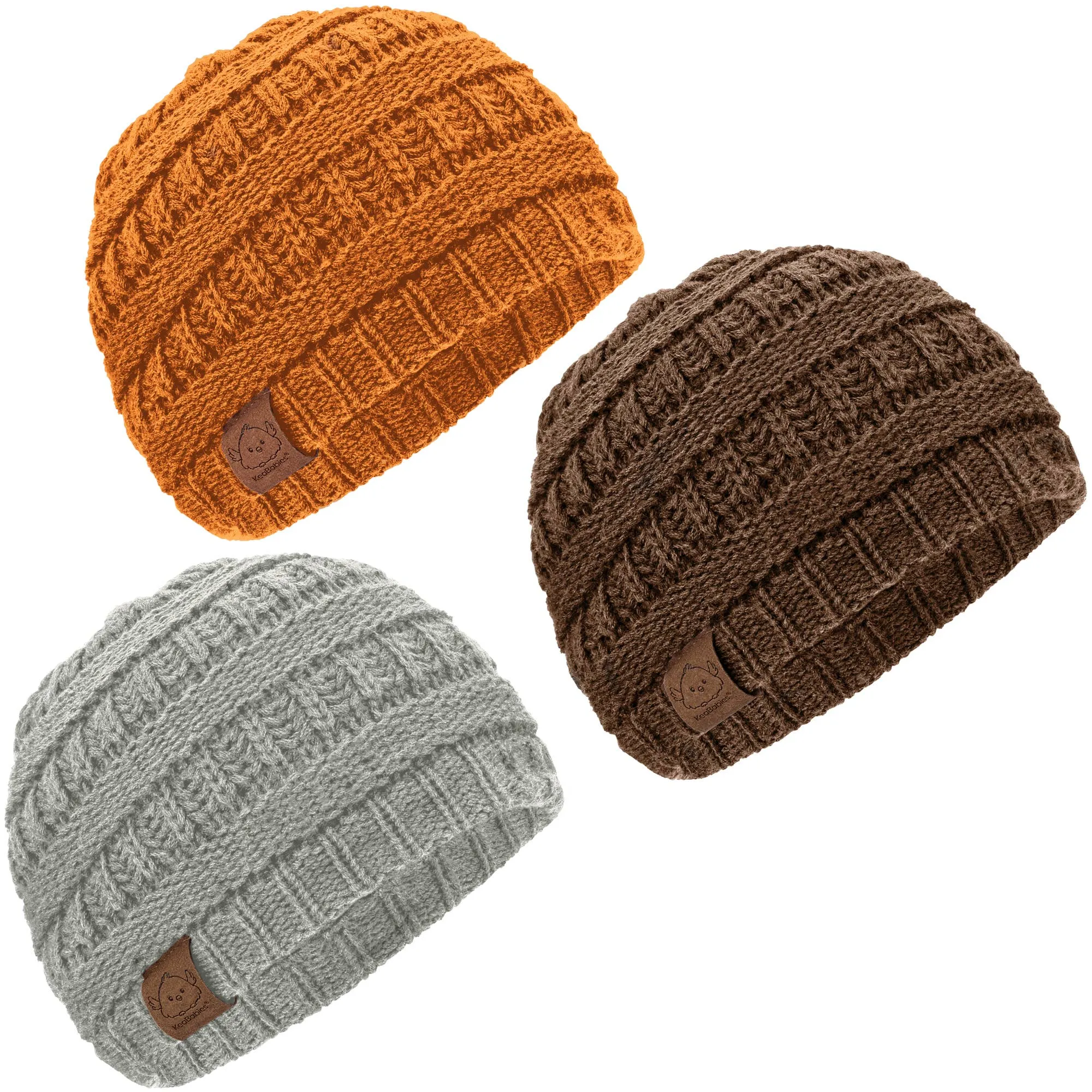 KeaBabies Warmzy Baby Beanie Multi-Packs