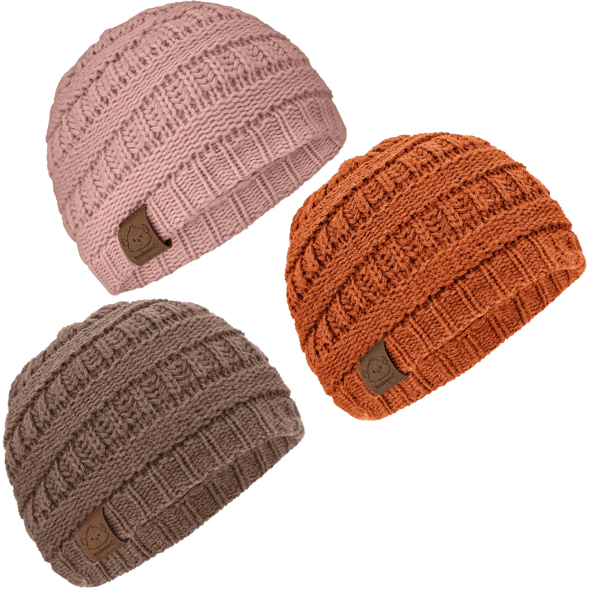 KeaBabies Warmzy Baby Beanie Multi-Packs