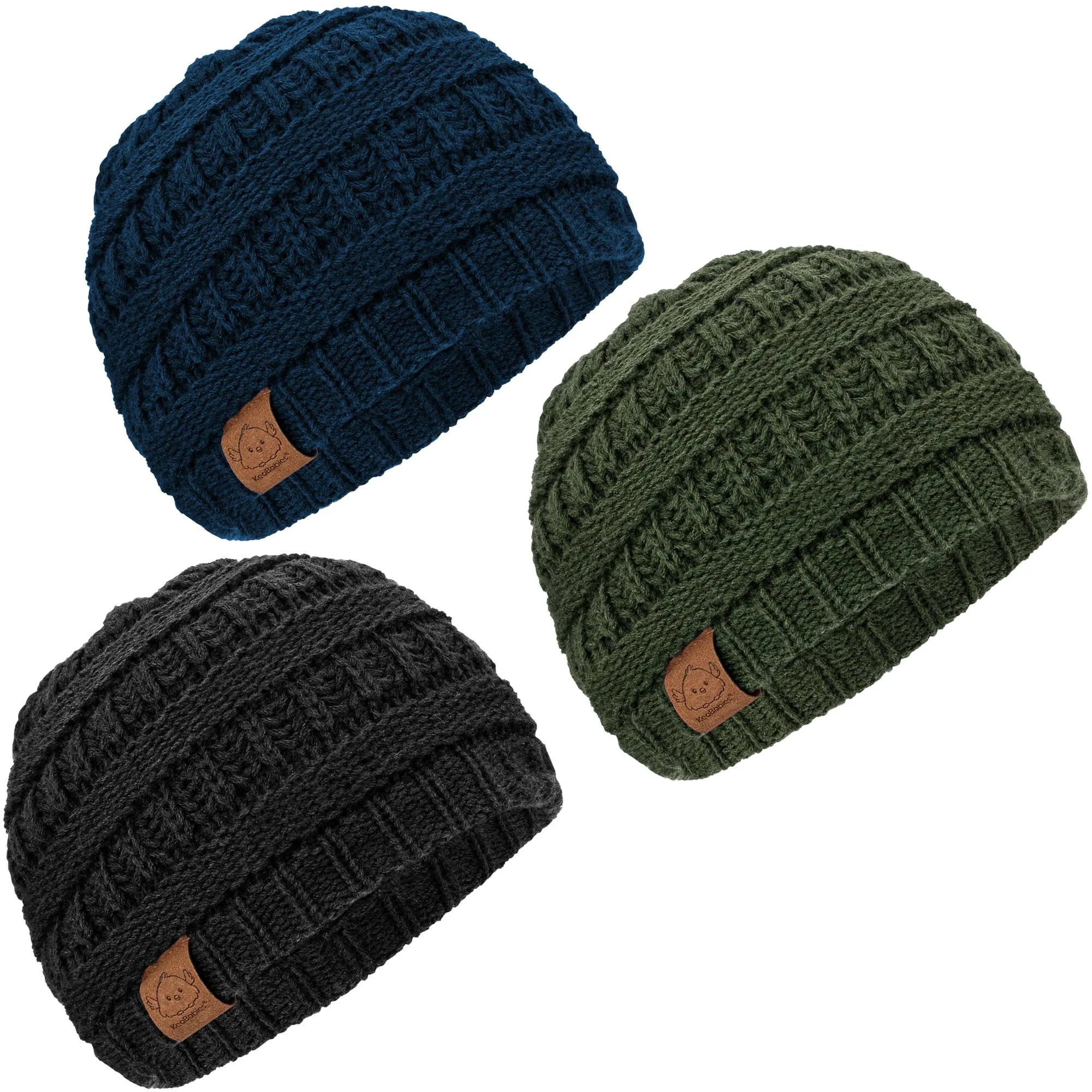 KeaBabies Warmzy Baby Beanie Multi-Packs