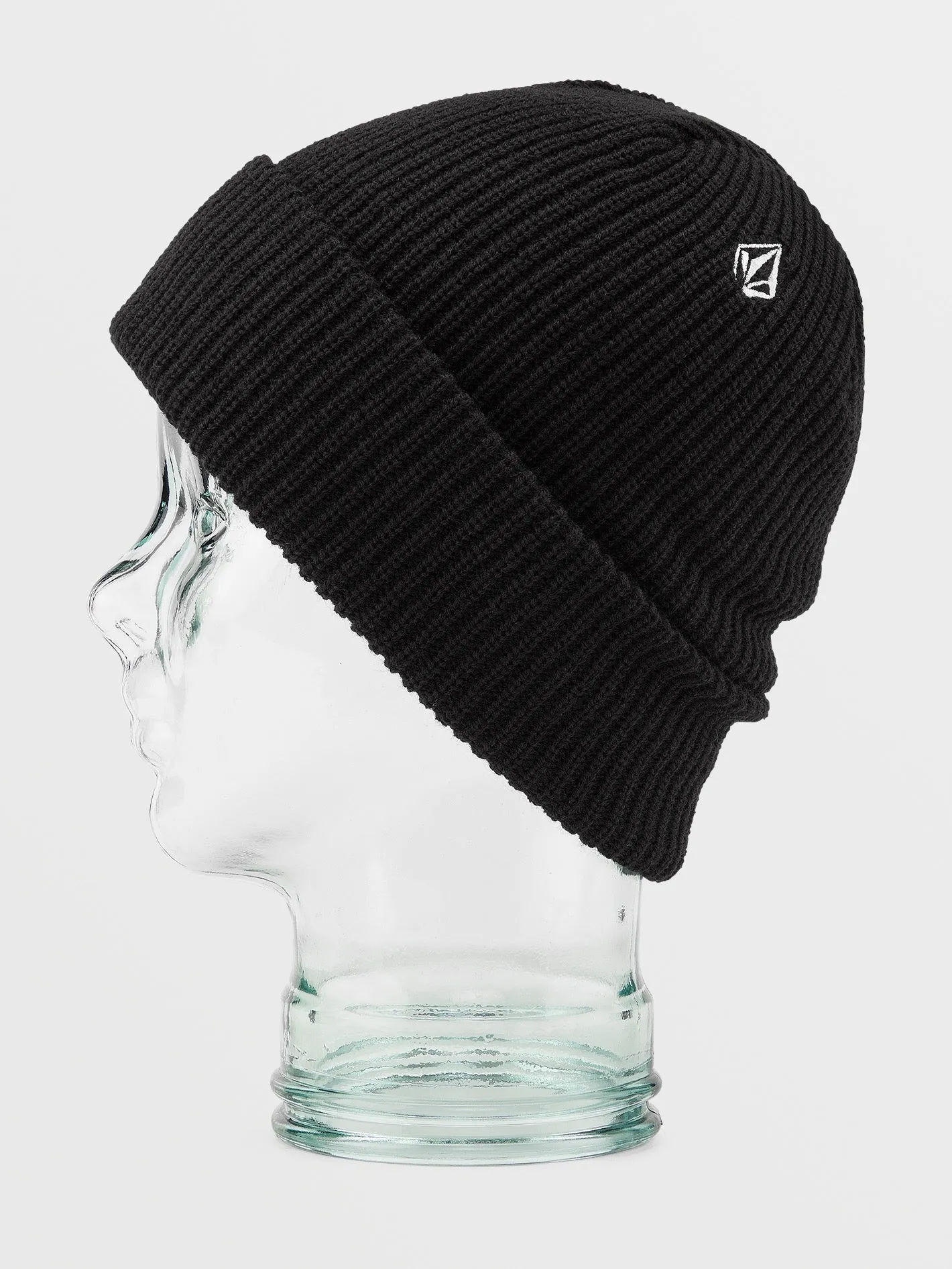 Kids Lined Beanie - Black