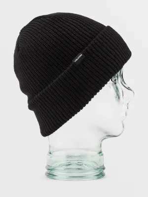 Kids Lined Beanie - Black