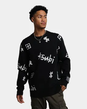 Ksubi Kash Box Knit Sweater Black