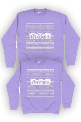 Lavender Phoenix Christmas jumper matching family bundle