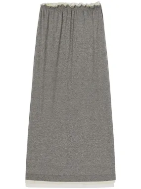 Layered Midium Length Skirt