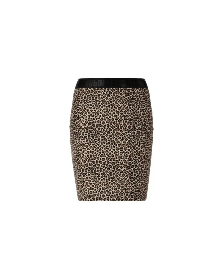 Leapard Print Pencil Skirt