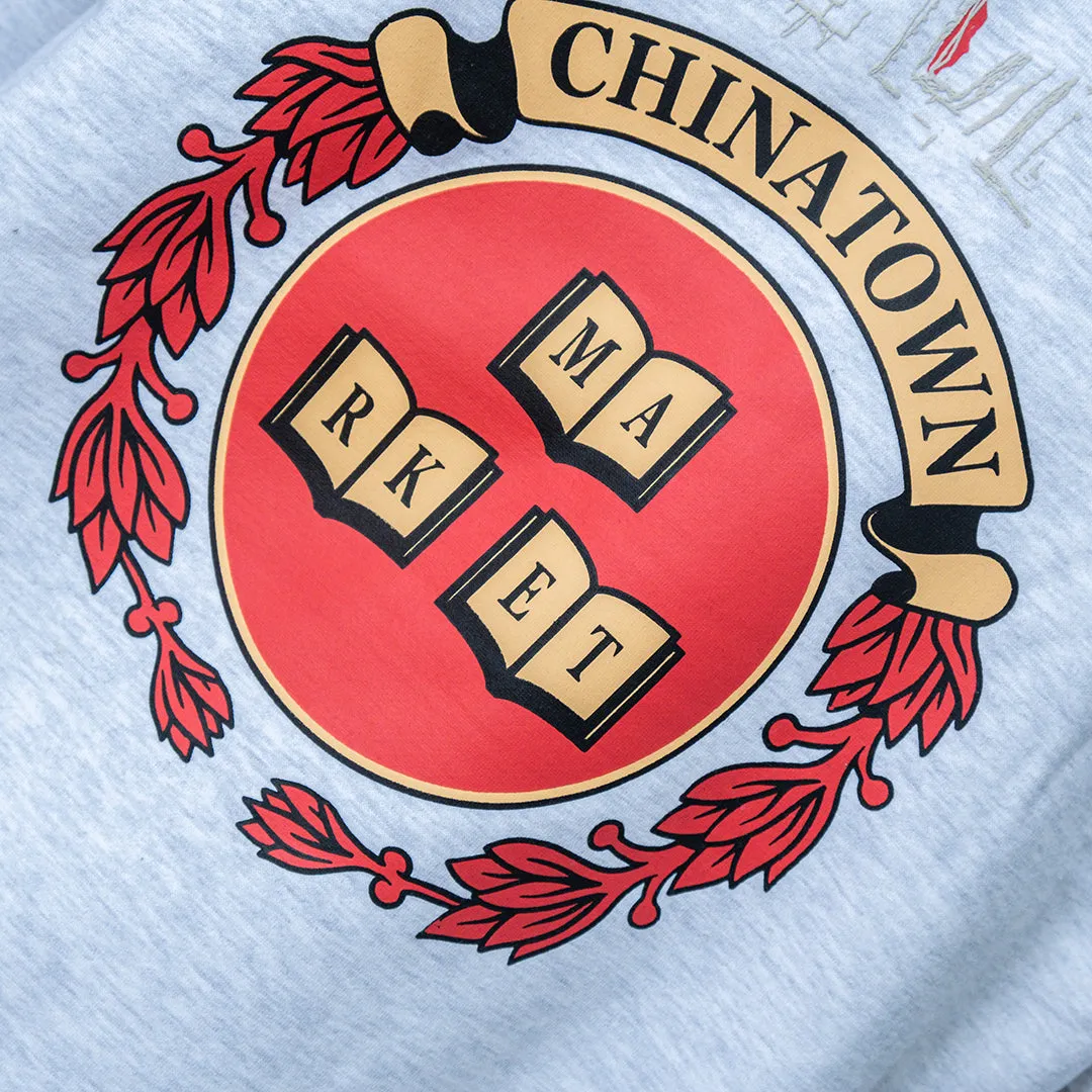 MARKET Chinatown Hard Crewneck Grey - Small