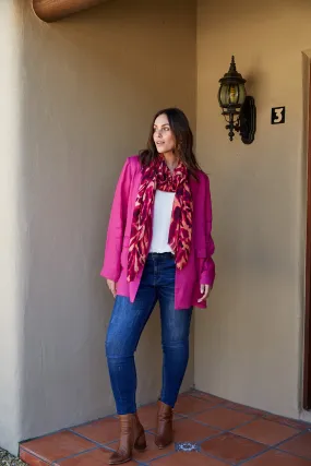 Mayan Scarf - Magenta