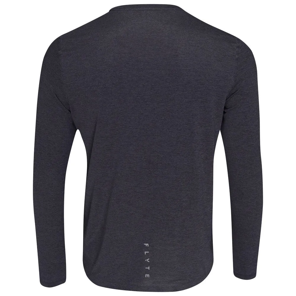 Mens Astral Long Sleeve Tech T-Shirt (Graphite)