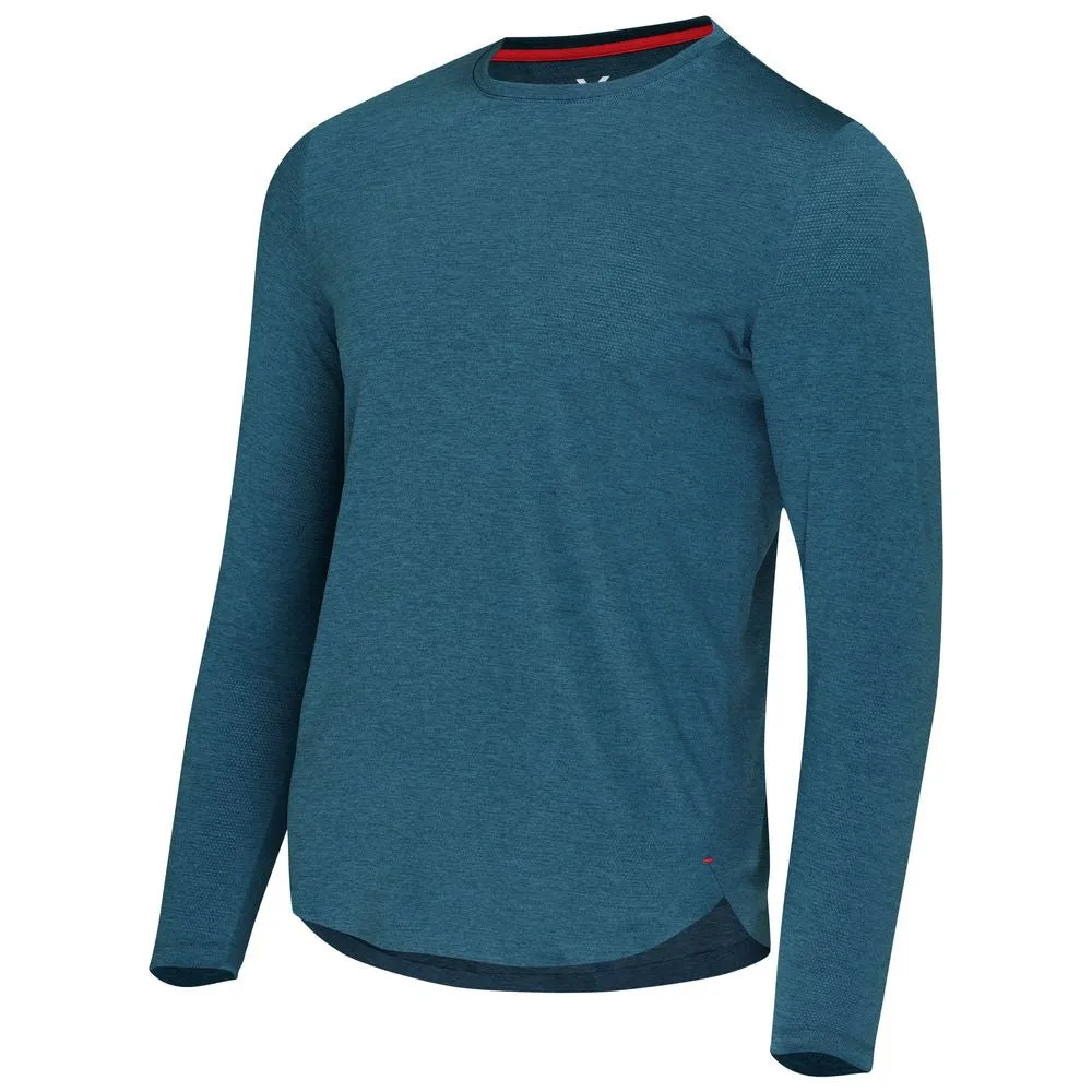 Mens Astral Long Sleeve Tech T-Shirt (Petrol)