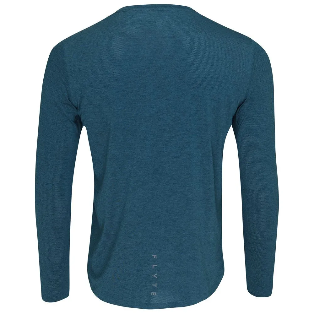 Mens Astral Long Sleeve Tech T-Shirt (Petrol)