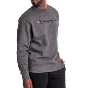 Mens Champion Powerbend Granite Graphic Crew Neck Jumper