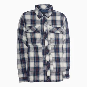 Men's Dash Yarn Dyed Plaid Shirt Jacket