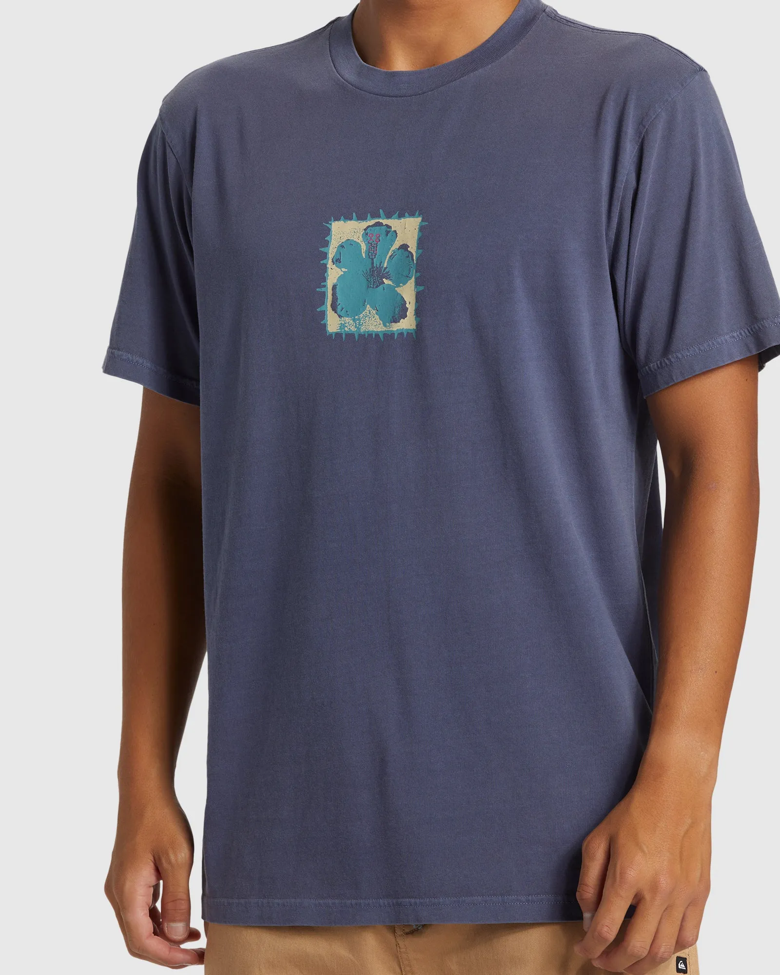 Mens Hibiscus T-Shirt