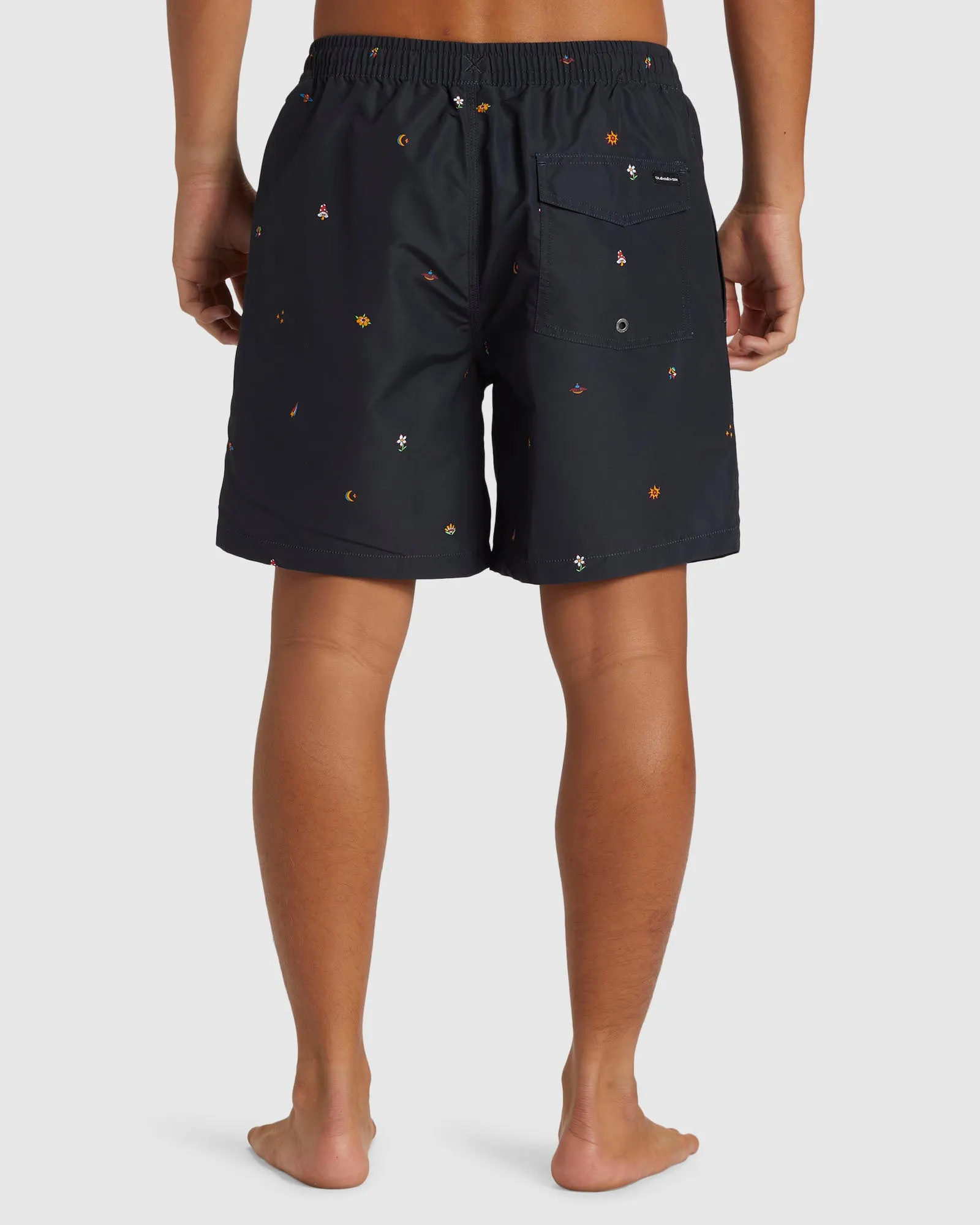 Mens Remade Mix Volley 17" Swim Shorts