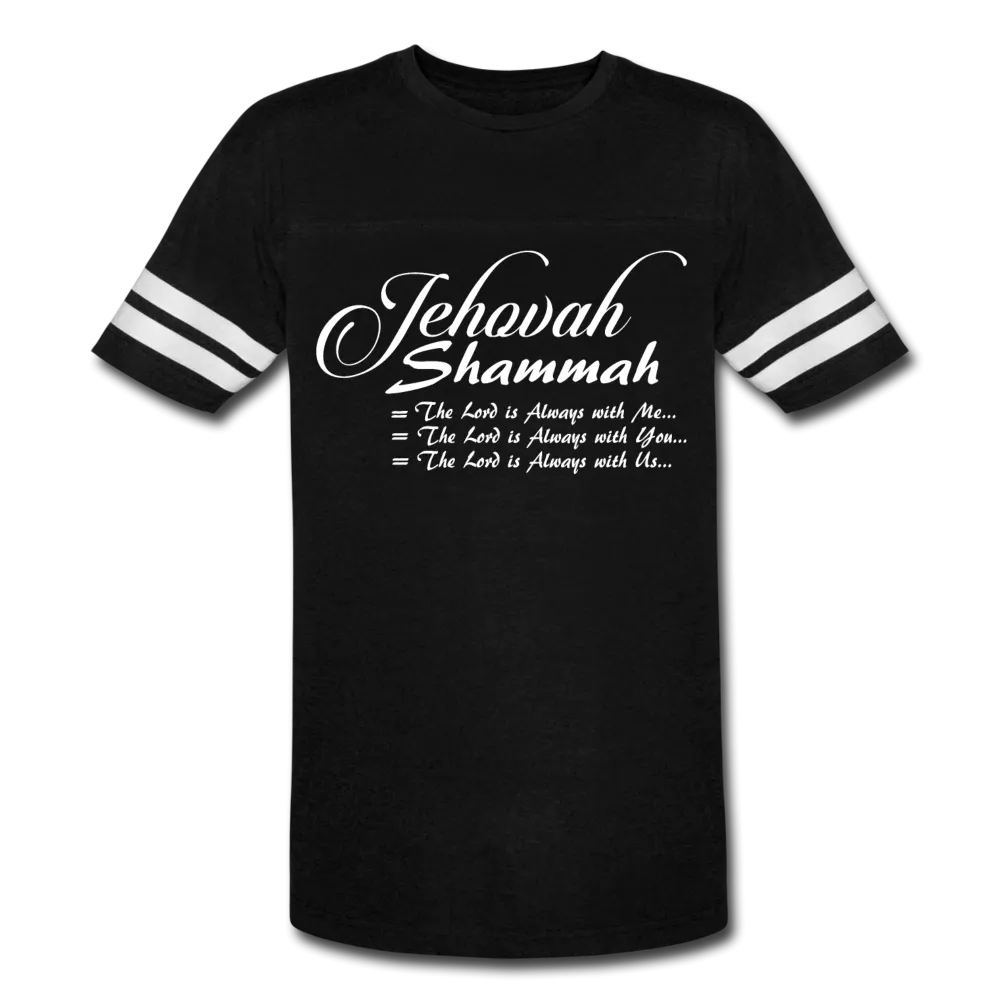 Men's T-Shirt, Jehovah Shammah Short Sleeve Vintage Sport Tee