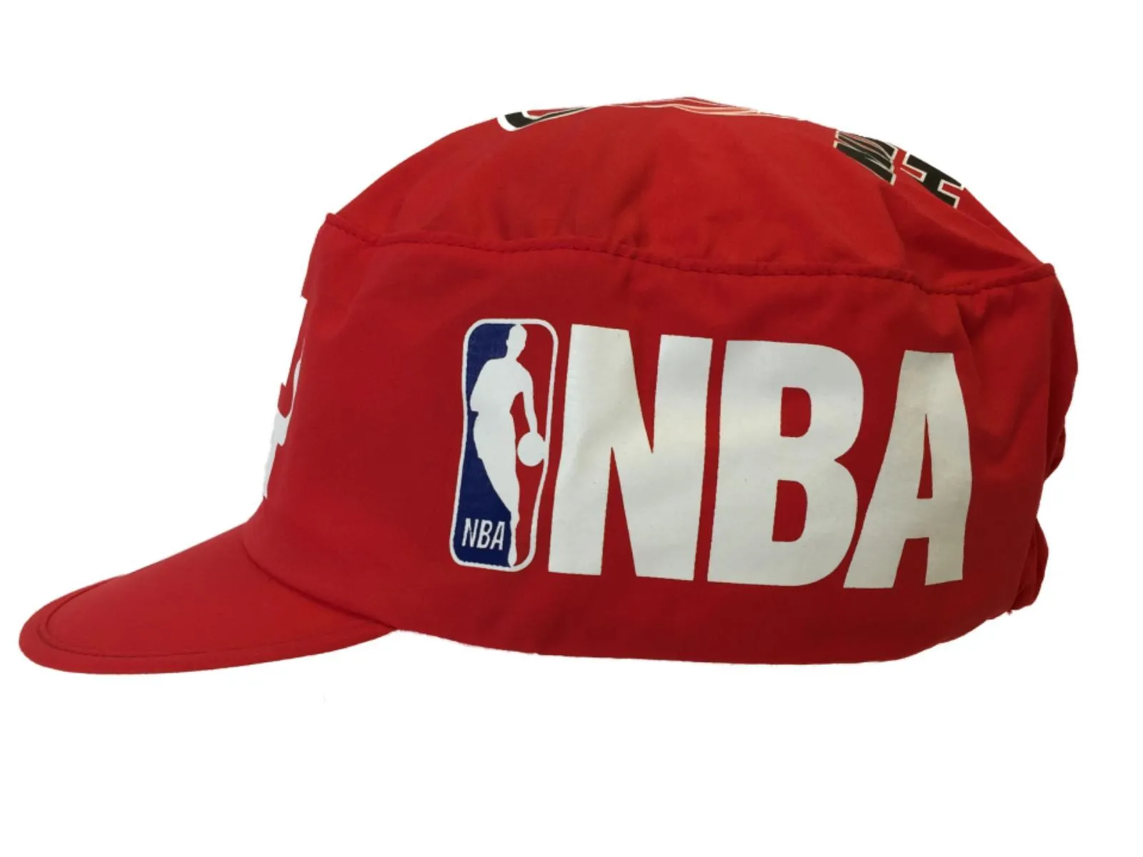 Miami Heat Mitchell & Ness Red Lightweight Fitted Flat Bill Hat Cap