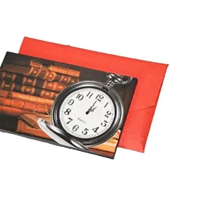 MilesMagic Magician’s Time Trapper Clock 2.0 Photo Frame | Visually Predict Any Time | Mind Prediction Tell O Clock Gimmick | Street or Stage Close Up Magic Trick