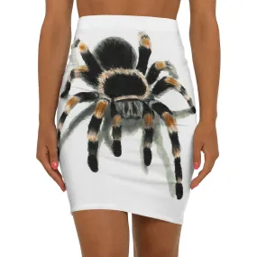 Mini Skirt AL BLUE DESIGNED SPIDER