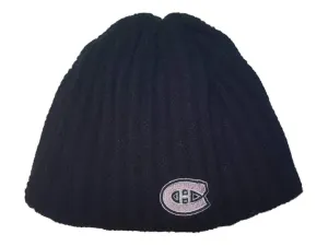 Montreal Canadiens Reebok WOMENS Acrylic Knit Fleece Lined Skull Beanie Hat Cap