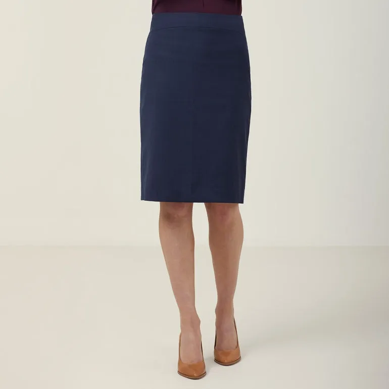 NNT Uniforms Sharkskin Detail Pencil Skirt (CAT2L3)