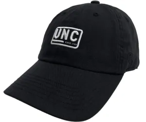 North Carolina Tar Heels TOW Black "Broadcast" UNC Adj. Slouch Hat Cap