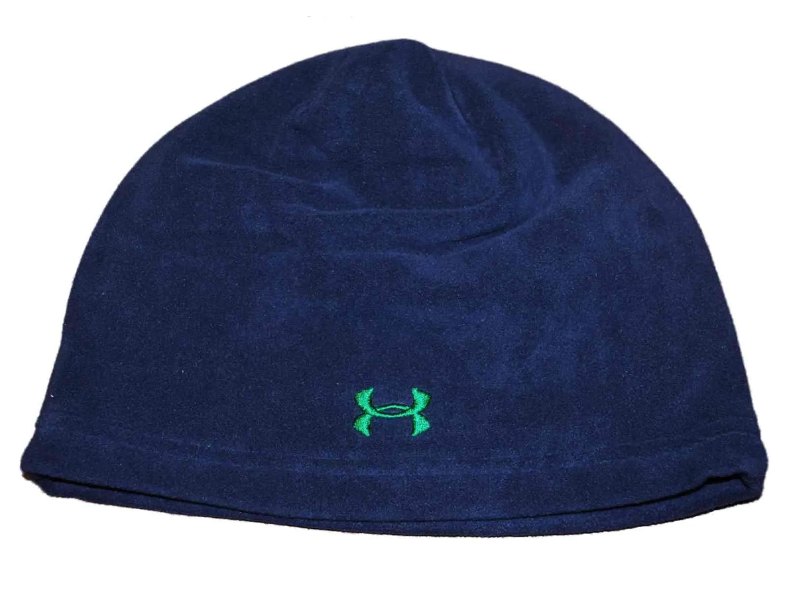 Notre Dame Fighting Irish UA Under Armour Navy Fleece Performance Cap Hat Beanie