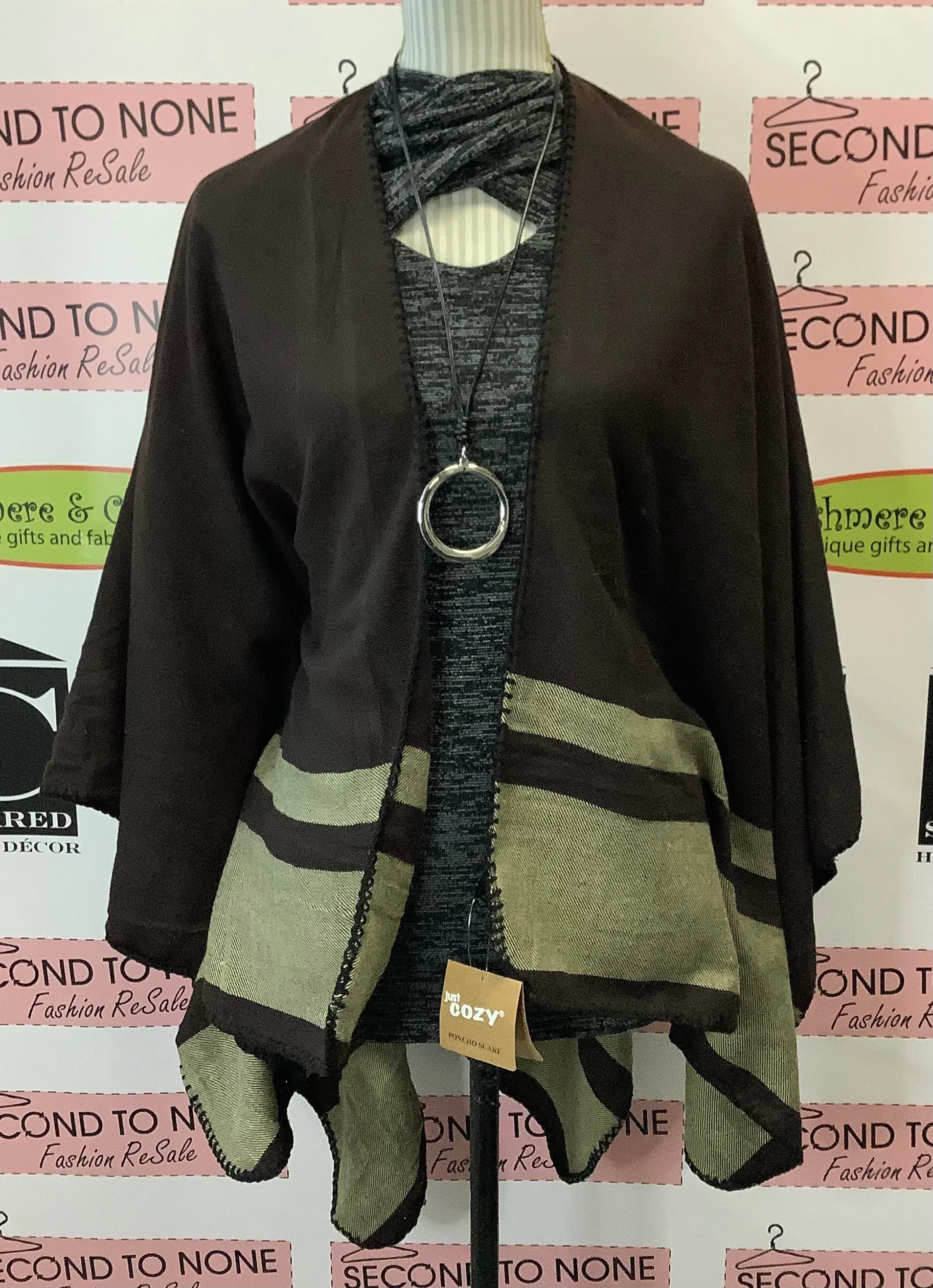 NWT Poncho Scarf (One Size)