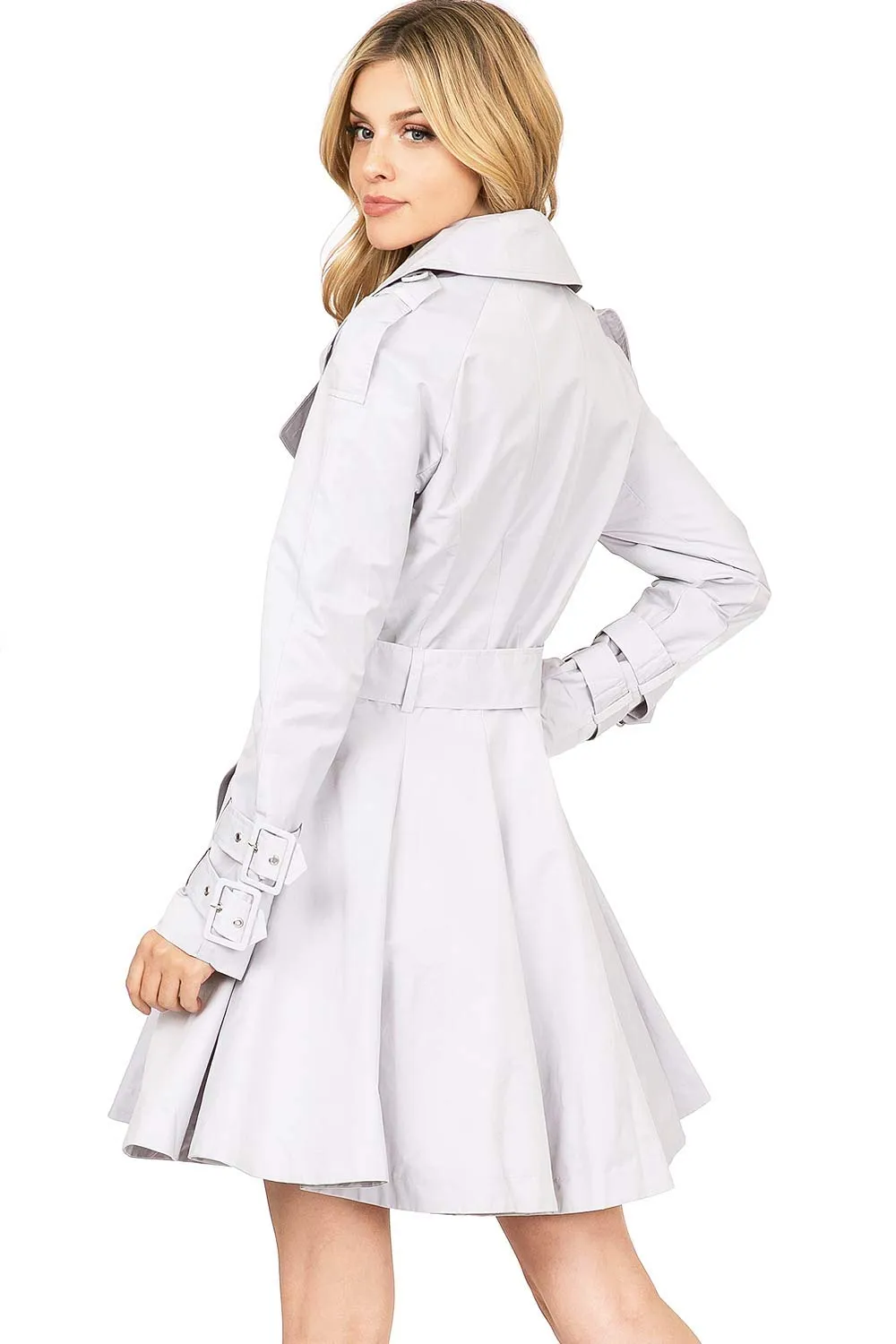 Parisian Trench Coat Dress