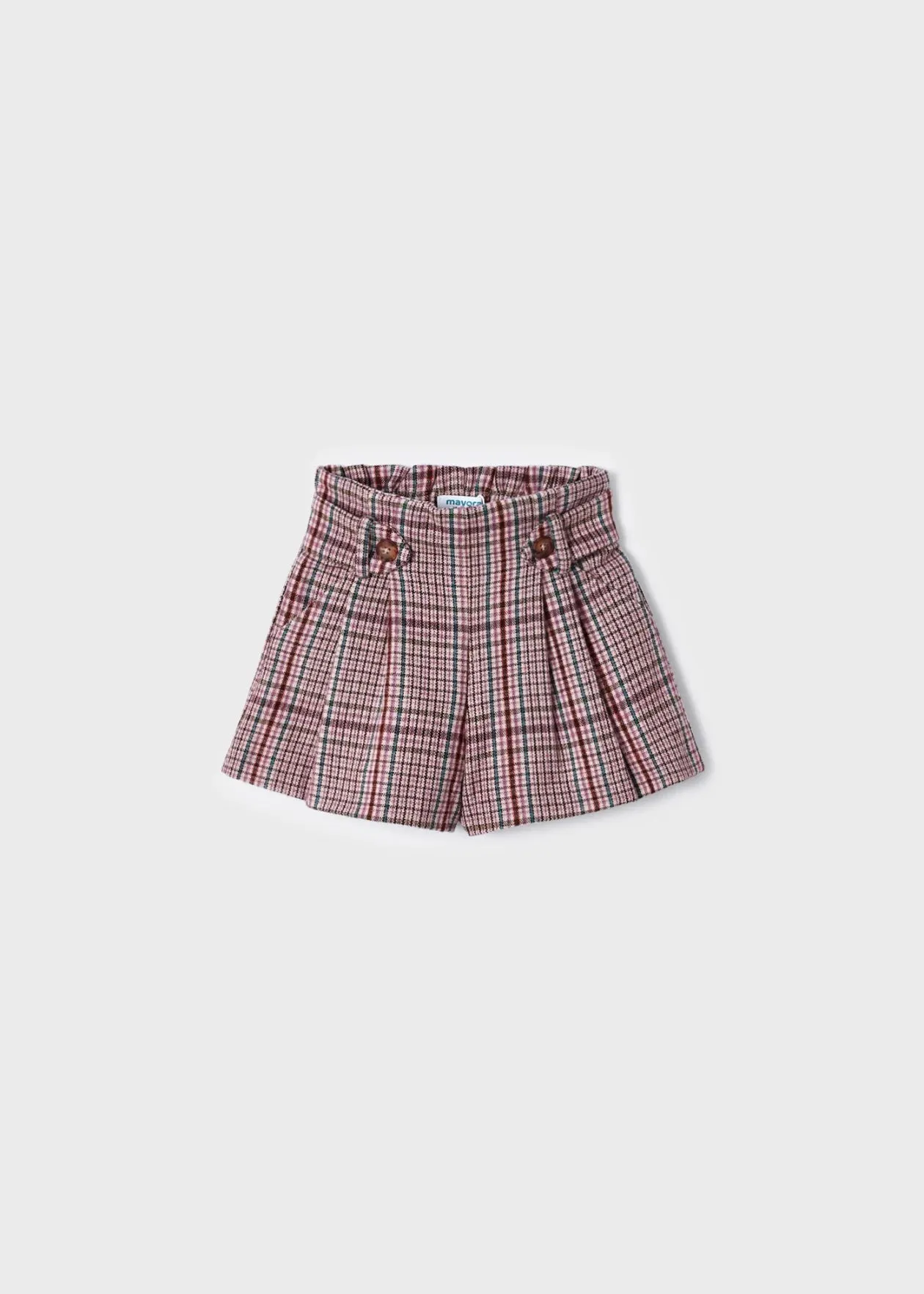 Plaid shorts girl